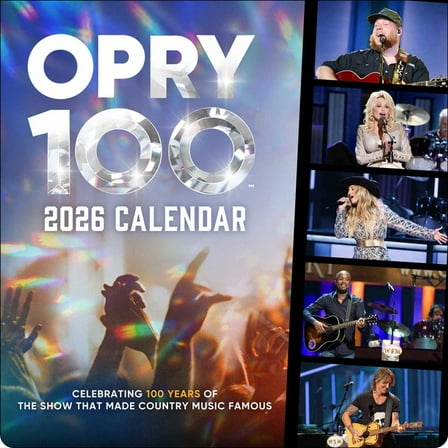 Grand OLE Opry 2026 Wall Calendar, (Paperback)