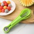 thumbnail image 4 of Bwiyojiz Home, Garden & Tools Kitchen Dining Entertaining Three-in-one Fruit Melon and Carving Knife Tool Set, Gifts for Friend, Green, 4 of 9