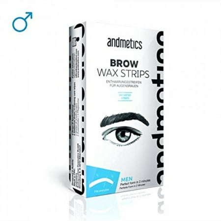 andmetics depilatory strips for men eyebrows