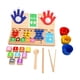 thumbnail image 3 of Juguetes de matemáticas con los dedos para sumar y restar. Juego educativo de desarrollo para el aprendizaje. Estilo B, 3 of 9