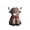 B, variant on HOARBOEG Highlands Yak Resin Calf Figurine Candlestick, Cute Farm Animal Statue Ornament for Living Room Coffee Table Office Desktop Decor