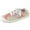 Pink Rainbow, variant on JENN ARDOR Canvas Sneakers Shoes for Women Low Tops Slip On Sneakers Casual Shoes Comfortable Fashion Sneakers Walking Shoes heel elastic
