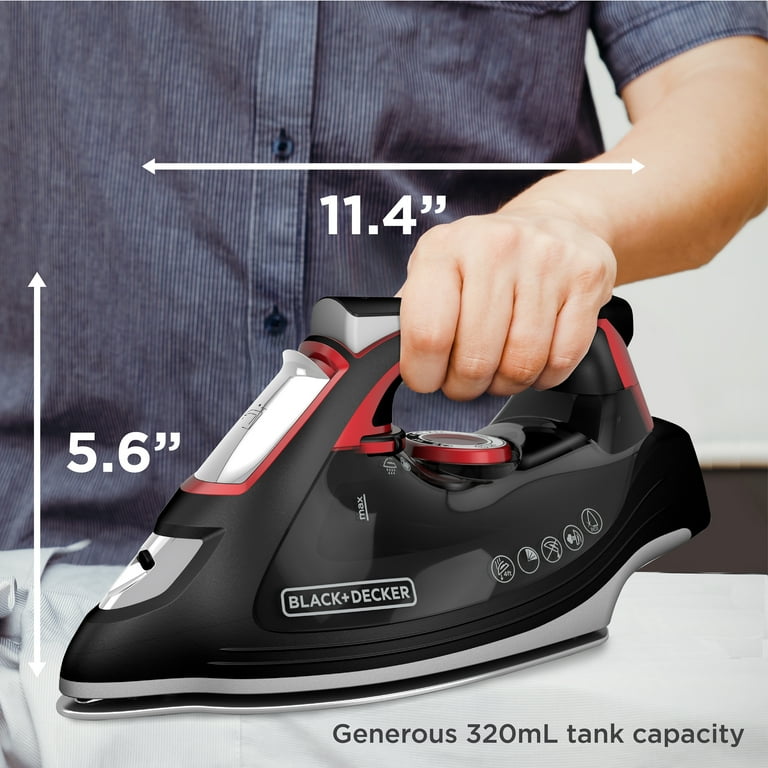 Black+Decker advanced steam iron is on sale for just $19.99 at Walmart