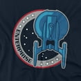 thumbnail image 2 of Star Trek Enterprise Patch Officially Licensed Adult T-Shirt 5XL, 2 of 7