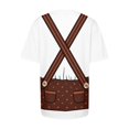 thumbnail image 5 of KHONTS Oktoberfest Womens Tops Short Sleeve Novelty T-Shirt Short Sleeve Funny Printed Shirts 23-Blue XL, 5 of 7