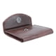 thumbnail image 3 of Cartera Tarjetero Piel Genuina Monedero Broche Imán cafe, 3 of 7