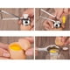 thumbnail image 5 of Abrehuevos de acero inoxidable Cortador de cáscaras de huevo Herramienta de cocina para huevos duros blandos y duros, 5 of 7