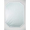 Darice Beveled-Edge Octagon Placemat: 12 x 18 inches Mirror