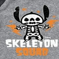 thumbnail image 3 of Lilo & Stitch - Skeleton Squad - Toddler And Youth Raglan Graphic T-Shirt, 3 of 4