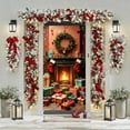thumbnail image 5 of House Party Decorations - Door Cover Banner & Merry Christmas for Winter Christmas Party Supplies - Indoor/Outdoor 71x 35 in, 5 of 6