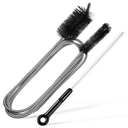 

FRCOLOR 1 Set Pipe Cleaner Stainless Steel Tube Cleaning Brush for Kitchen Bathroom Shower