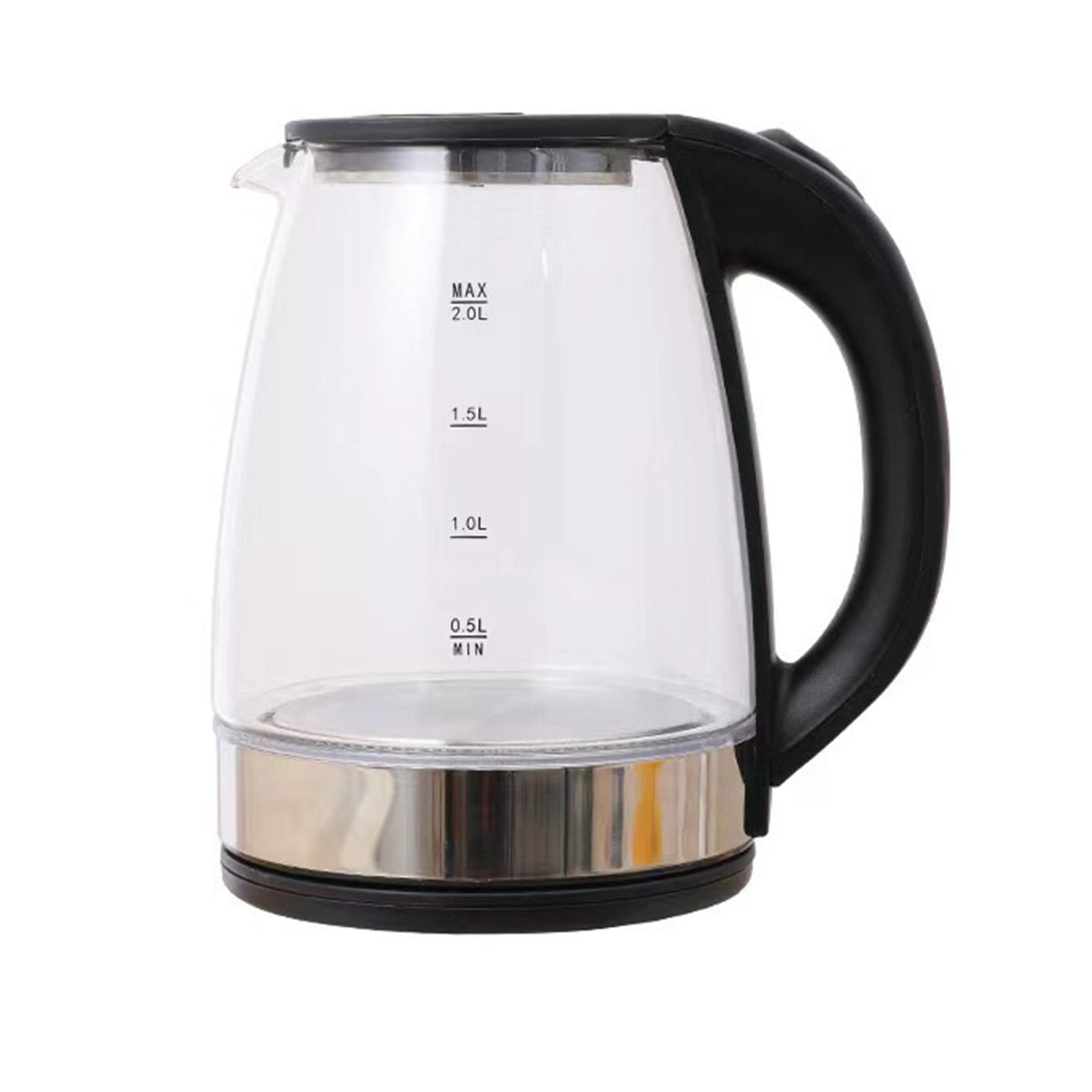 Kieccall Electric Kettles Borosilicate Glass Fast Boiling Pots for Home Kitchen Office Hot Water for Tea and Coffee