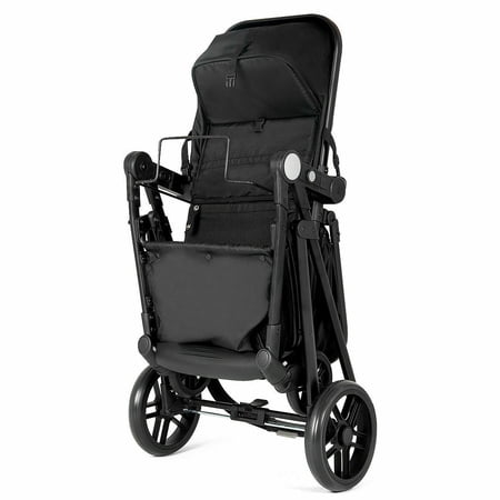 Costway Foldable Baby Stroller 2 in 1 Newborn Infant Travel Buggy Pushchair 22 lbs Black
