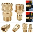 thumbnail image 1 of Ensemble de Raccords Mâle à M22 3/8 Pouces Raccord de Laveuse à Pression Libération Rapide 14.8mm, 1 of 10