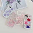 thumbnail image 2 of Funda Para VIVO Y02 Y15S Y16 4G Y17 Y15 Y11 Y19 Y5S Y20 Y20i Y12S Y22S Y21 Y50 Y30 Y30i Y51 Y31 Dibujos Animados Transparente TPU Rosa Amor Flores Bonitas 3D Arco Nudo Monstruo LenCasing, 2 of 4