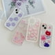 thumbnail image 2 of Funda Para VIVO Y02 Y15S Y16 4G Y17 Y15 Y11 Y19 Y5S Y20 Y20i Y12S Y22S Y21 Y50 Y30 Y30i Y51 Y31 Dibujos Animados Transparente TPU Rosa Amor Flores Bonitas 3D Arco Nudo Monstruo LenCasing, 2 of 4