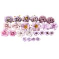 thumbnail image 1 of LCXmlly Faux Silk Flower Graduation Cap Embellishments Artificial Flowers Graduation Decorations Kit DIY Assorted Flower Glitter Stickers Number Letter Stickers (1 Set), 1 of 7