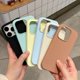 thumbnail image 2 of Funda magnética de silicona líquida para teléfono Magsafe con carga inalámbrica, funda Original para iPhone 16 Pro Max 15 Plus 14 13 12 11, 2 of 5