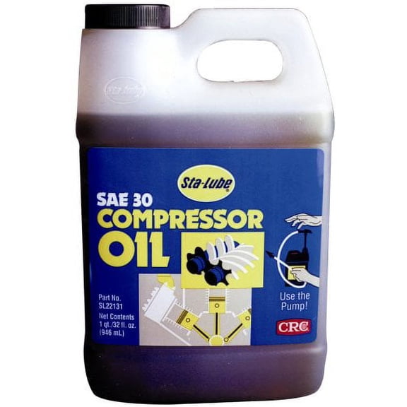 Sta-Lube Compressor Oil, 32 Fl Oz (SL22131)