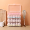 thumbnail image 3 of UDIYO Egg Storage Box High Capacity Anti-Collision Transparent Visible 15 Grid Refrigerator Egg Fresh-keeping Box Kitchen Accessories, 3 of 7