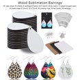thumbnail image 2 of Guardurnaity 90 unids/set pendientes en blanco DIY arte artesanía gota de agua joyería hecha a mano artesanía gota colgante tapón Ropa, zapatos y accesorios Miscelánea Guardurnaity AP015825-00, 2 of 6