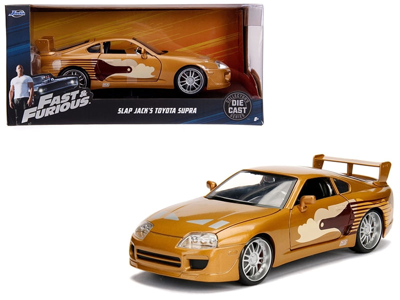 Details about   Fast & Furious Jada 1:24 Diecast Metal Brian's Toyota Supra Model Toy Collection