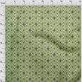 thumbnail image 3 of oneOone Cotton Poplin Light Green Fabric Texture & Triangle Geometric Sewing Craft Projects Fabric Prints By Yard 56 Inch Wide, 3 of 4