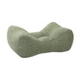 thumbnail image 2 of Lipstore Back Support Cushion Soft PP Cotton Filling Waist Support Back Support Pillow Green, 2 of 8