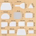 thumbnail image 3 of Alisador de Pasteles, Raspadores para Tartas de Masa Herramienta de Corte Suave Decorativa en el Borde del Pastel de Pastelería, Pala de Pastelería, Espátulas Repostería, 3 of 4