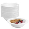 100% Compostable 16 oz. Heavy-Duty Bowls [125 Pack] Eco-Friendly Disposable Sugarcane Paper Bowls