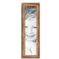 thumbnail image 2 of ArtToFrames 5" x 19" Honey Picture Frame, 5x19 inch Brown Wood Poster Frame (WOM-4085), 2 Pack, 2 of 7