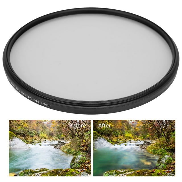 Filtro Polarizador De 105 Mm, Resistencia Al Rayado Del Filtro CPL Para Cámara SLR