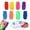 B, variant on Clearance Sale! 30PCS Pencil Cap Erasers, Pencil Top Eraser Toppers for Writing & Drawing, Plastic, for Office & Home, (3x1cm, Assorted Colors)