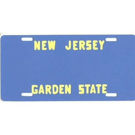 Design It Yourself New Jersey Bicycle Plate #2. Free Personalization on