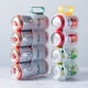 thumbnail image 3 of KIMISS - Dispensador Organizador de Latas para Refrigerador Plástico Transparente Contenedor de Alimentos Enlatados Recipiente de Almacenamiento con Tapa para Congelador ANGGREK  Otros, 3 of 8