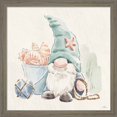 thumbnail image 1 of Great Art Now Beach Gnomes II by Janelle Penner, Framed Wall Art, 13W x 13H, 1 of 3