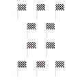 thumbnail image 1 of Accesorios De Charcutería Monstrate 100 Piezas Palillos De Banderas Race Car Toppers, 1 of 6