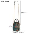 thumbnail image 2 of FORMRS Crossbody Bag for Women Quilted Travel Shoulder Cell Phone Purse with Chain Strap Handbag, Floral Christmas, 2 of 7