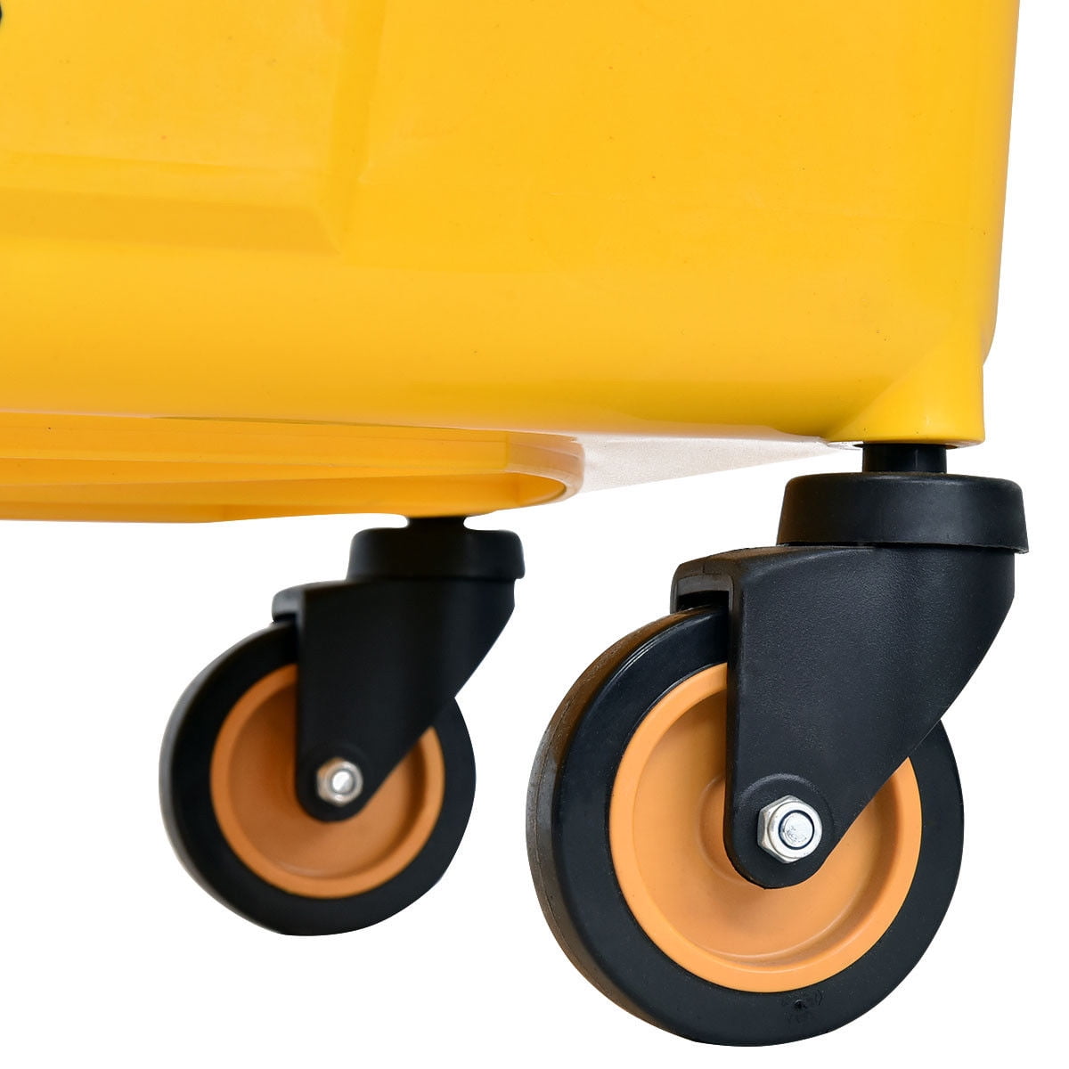 Costway 35 Quart Side Press Wringer Mop Bucket Mop Bucket Wringer Combo