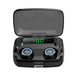 MKL Innovations Premier "AERO" Bluetooth Sans Fil Bruit Annulation Écouteurs Tactiles avec Boîtier de Charge Portable- Noir – image 1 sur 2