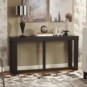 Signature Design by Ashley Contemporary Watson Sofa/Console Table Dark Brown