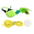 thumbnail image 4 of Juguete de peluche para gato jinwen con puerta colgante juguete de actividad verde, 4 of 8