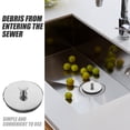 thumbnail image 2 of Shisuyan Bath Tub Plug Stainless Steel 1Set For Kitchen And Bathtub, 2 of 8