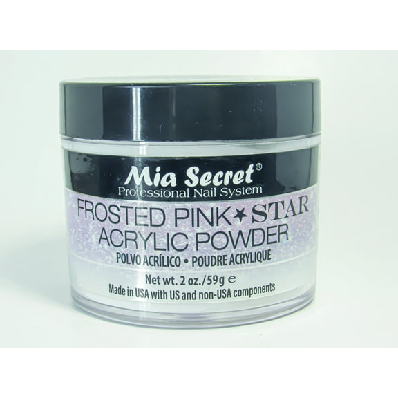 Mia Secret Acrylic Powder - Frosted Pink Star 2oz