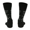 thumbnail image 3 of Trendy Zone 21 Funny Novelty Socks, Fun Cool Crazy Socks With Funny Quotes, Unisex Crew Socks, One Size Fits Most, Gift for Birthday, Bachelor Party, Anniversary, Wedding, Baby Shower, 3 of 7