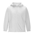 thumbnail image 5 of Zylanna Men's Athletic Jacket, Long Sleeve Workout Running Quick Dry Full Zip Active Shirts with Pockets Gray Size M, 5 of 5