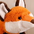 thumbnail image 4 of Simulation Fox Raccoon Stuffed Plush Doll Creative Cute Simulation Stuffed Toy for Claw Machine Grabber Doll, 4 of 8