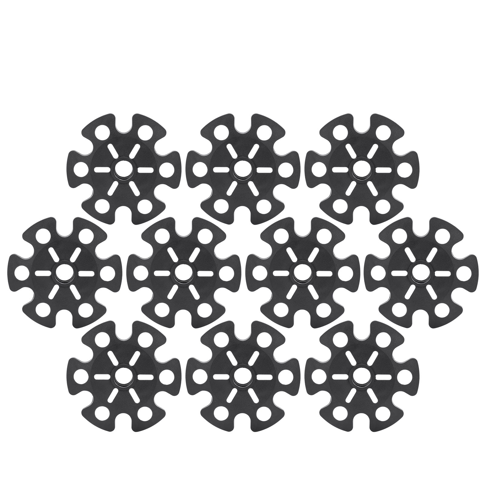 2 Rondelles De Neige/boue Pour Bâtons De Trekking – Polypropylène, Diamètre Intérieur 15 Mm, Légères 4 G, Amovibles