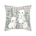 thumbnail image 1 of Tauxra Easter Decorative Pillowcase With Hidden Zipper For Bedroom Living Room Office Spring Holiday Gift, 1 of 6