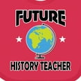 thumbnail image 4 of Inktastic Future History Teacher Boys or Girls Baby Bib, 4 of 4